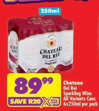 CHATEAU DEL REI SPARKLING WINE