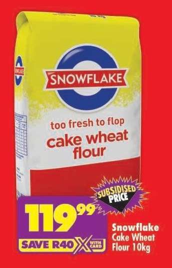 Snowflake Cake Wheat Flour-10kg