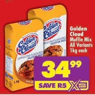 GOLDEN CLOUD MUFFIN MIX