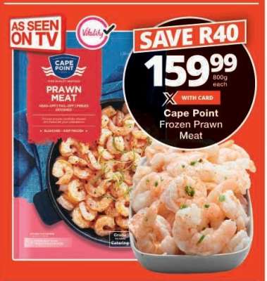 Cape Point Frozen Prawn Meat