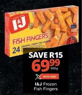 I&J Frozen Fish Fingers