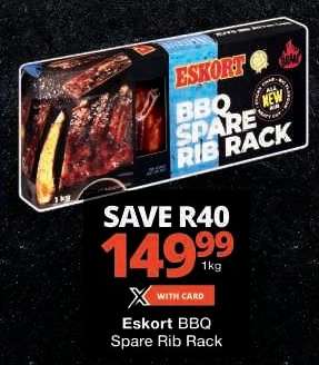 Eskort BBQ Spare Rib Rack