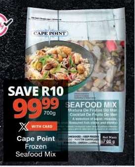Cape Point Frozen Seafood Mix