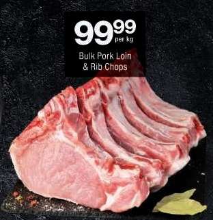 Bulk Pork Loin/Rib Chops