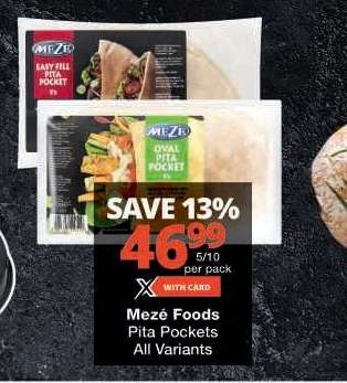 Mezé Foods Pita Pockets