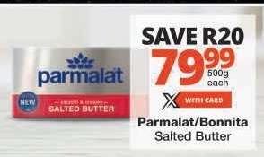 Parmalat/Bonnita Salted Butter