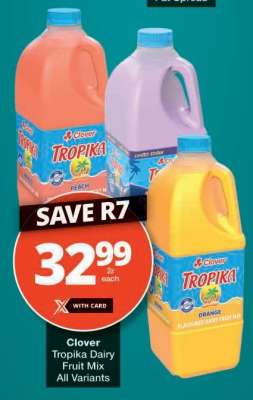 Clover Tropika Dairy Fruit Mix