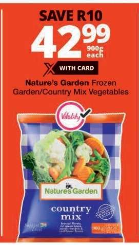 Nature's Garden Frozen Garden/Country Mix Vegetables