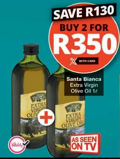 Santa Bianca Extra Virgin Olive Oil 1ℓ