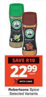 ROBERTSONS SPICE