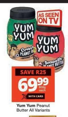 Yum Yum Peanut Butter