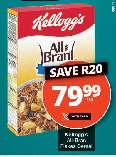 Kellogg's All Bran Flakes Cereal