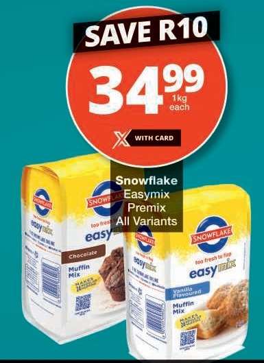 Snowflake Easymix Premix