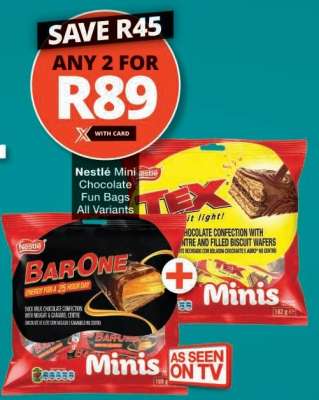 Nestlé Minis Chocolate Fun Bags