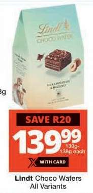 Lindt Choco Wafers