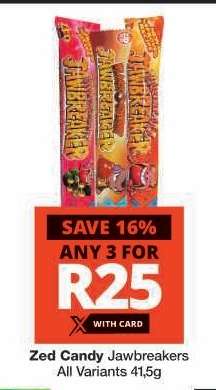 Zed Candy Jawbreakers