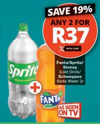Fanta/Sprite/Stoney Cold Drink/Schweppes Soda Water