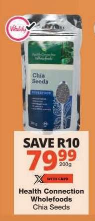 Health Connection Wholefoods Chia Seeds