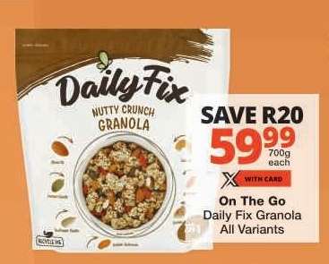 Daily Fix Granola