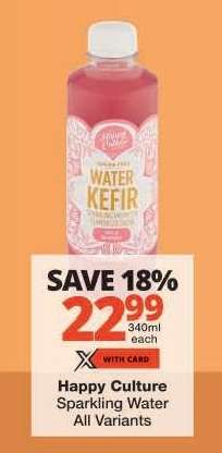 Happy Culture Sparkling Water