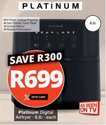 Platinum Digital Airfryer