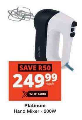 Platinum Hand Mixer
