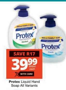Protex Liquid Hand Soap All Variants