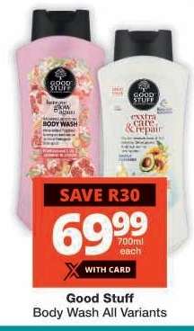 Good Stuff Body Wash All Variants
