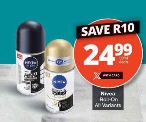Nivea Roll-On All Variants
