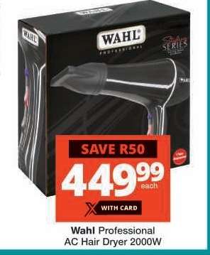 Wahl Professional AC Hair Dryer 2000W