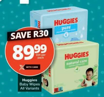 HUGGIES BABY WIPES all variants