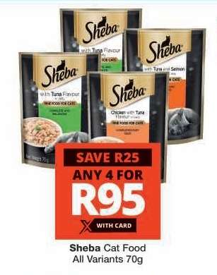 Sheba Cat Food