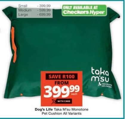 Dog's Life Taka M'su Monotone Pet Cushion All Variants