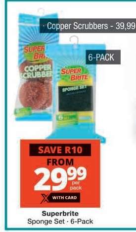 Superbrite Sponge Set