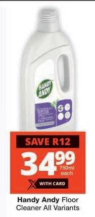 Handy Andy Floor Cleaner All Variants