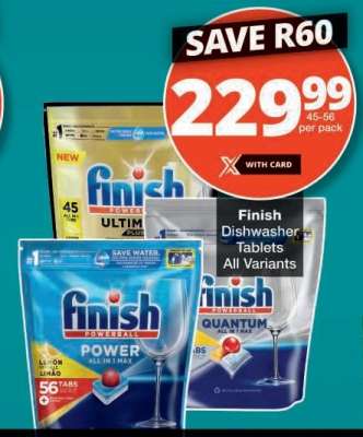 Finish Dishwasher Tablets