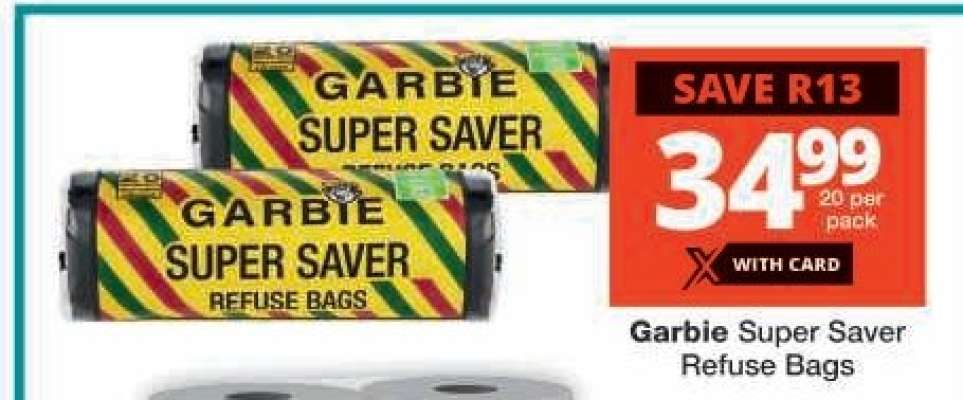 Garbie Super Saver Refuse Bags