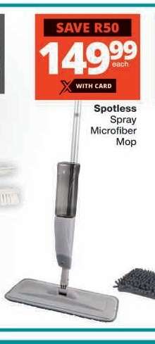 Spotless Spray Microfiber Mop