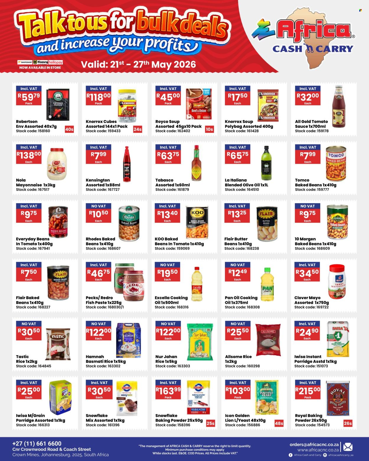 Africa Cash & Carry specials - 21/05/2026 - 27/05/2026. Page 26