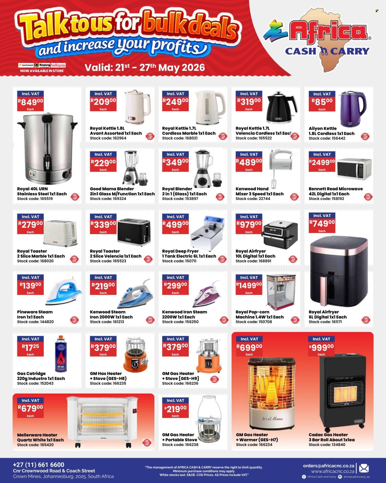 Africa Cash & Carry specials - 21/05/2026 - 27/05/2026. Page 31