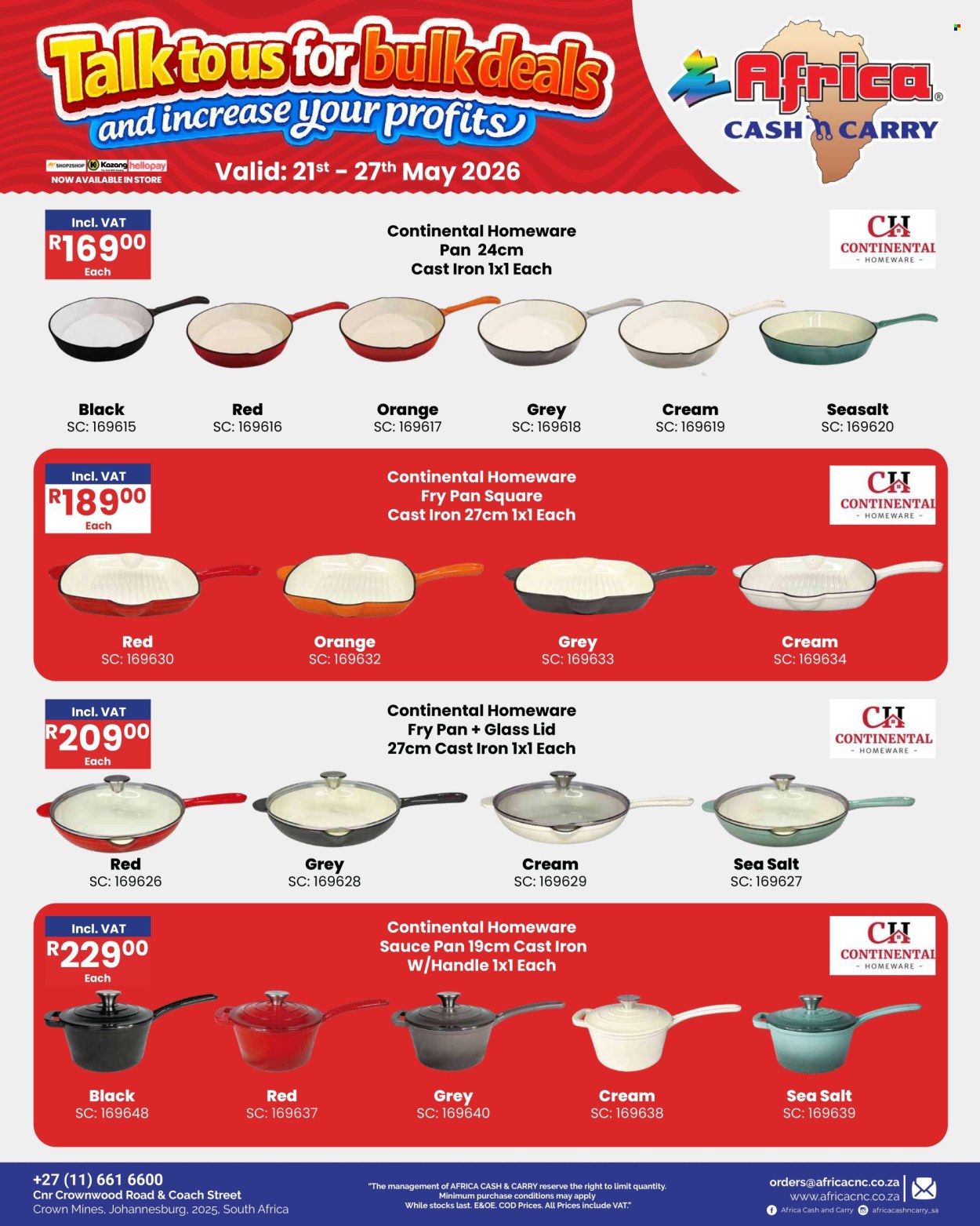Africa Cash & Carry specials - 21/05/2026 - 27/05/2026. Page 38