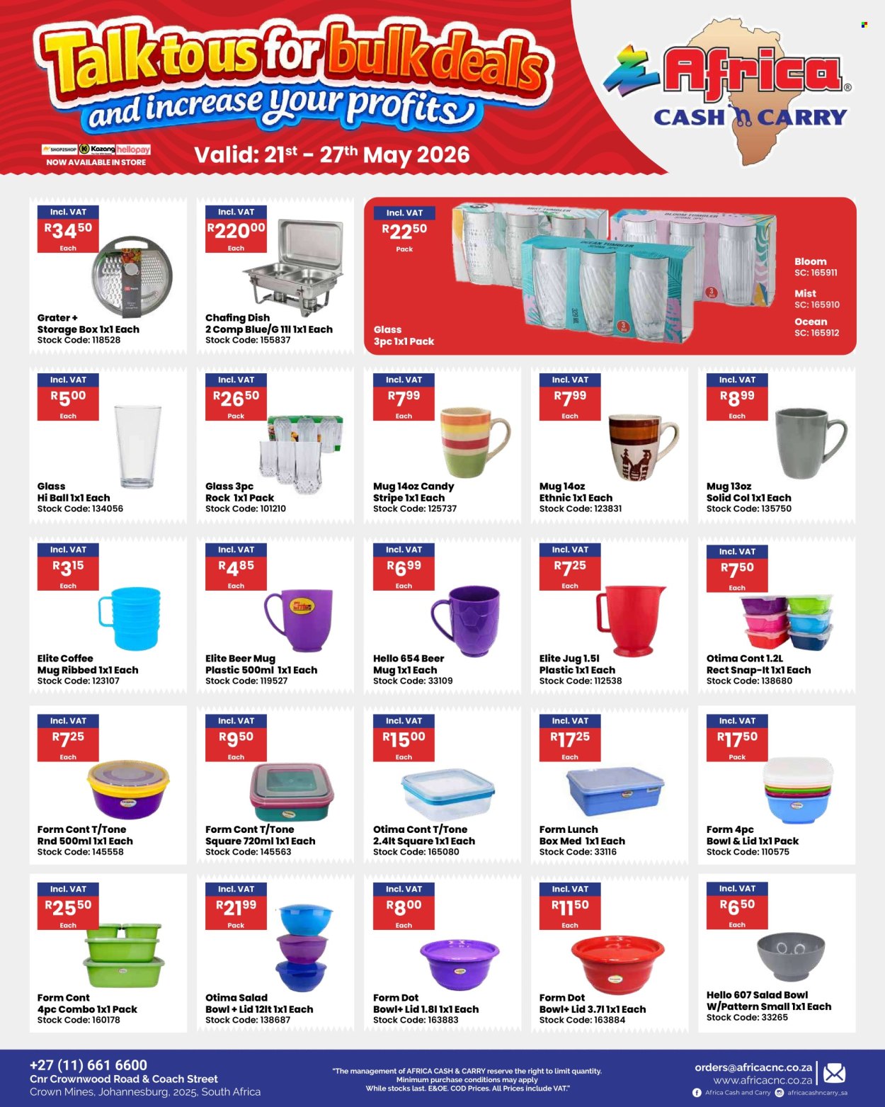 Africa Cash & Carry specials - 21/05/2026 - 27/05/2026. Page 45