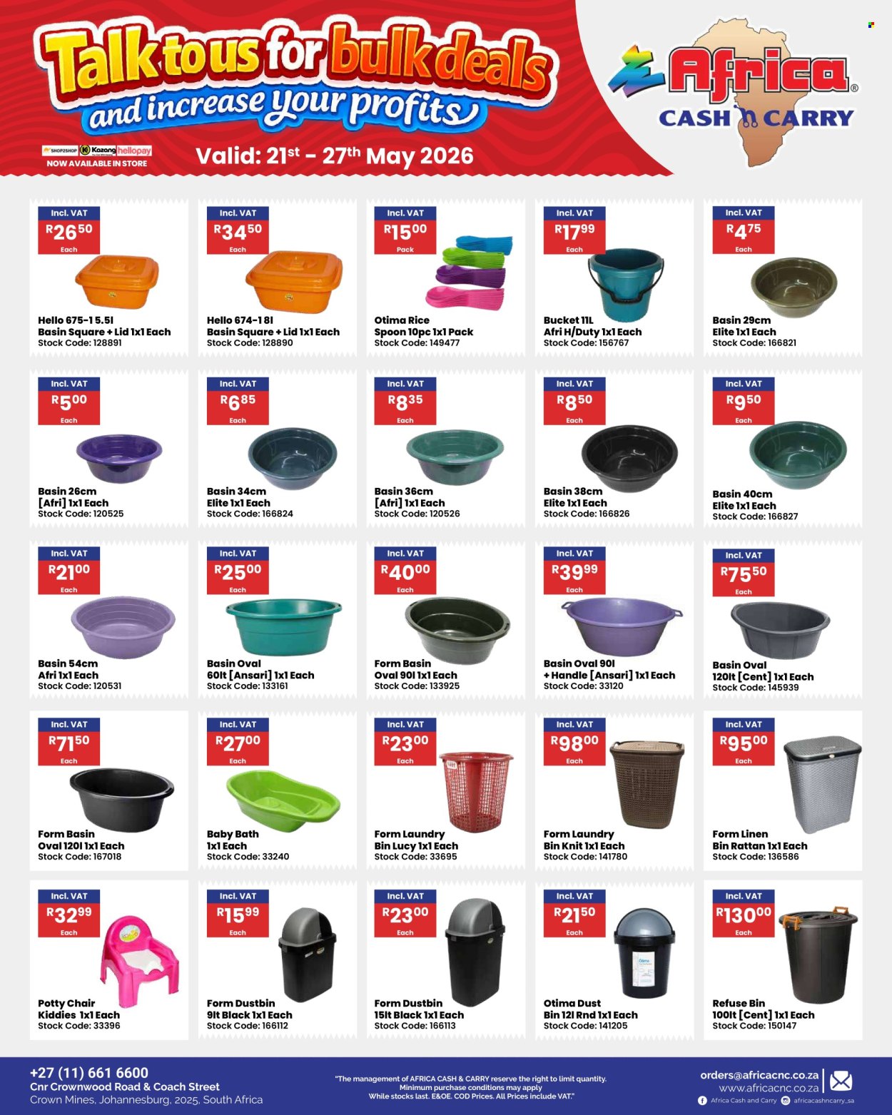 Africa Cash & Carry specials - 21/05/2026 - 27/05/2026. Page 46