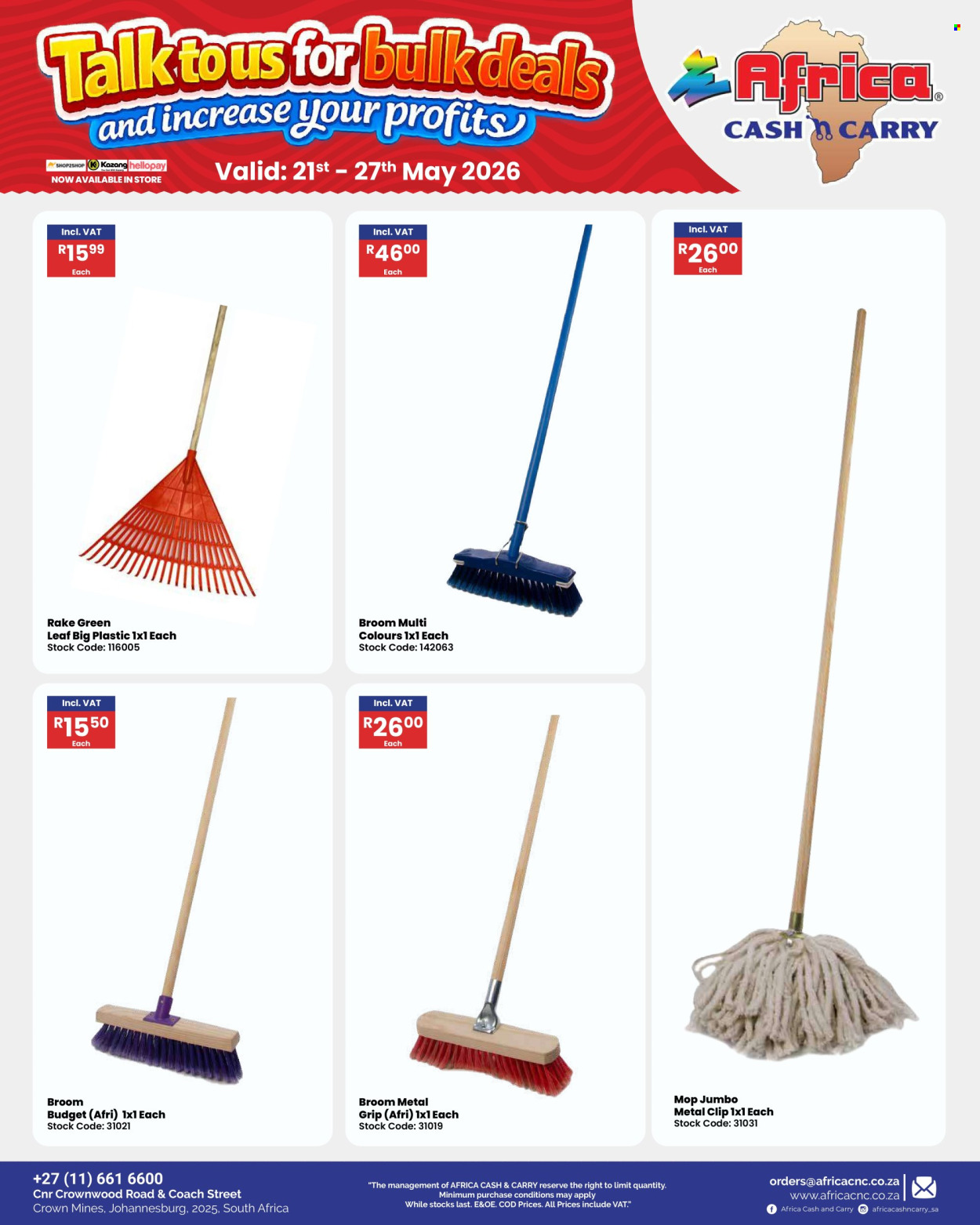 Africa Cash & Carry specials - 21/05/2026 - 27/05/2026. Page 47