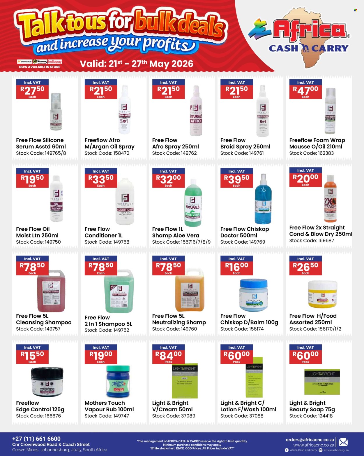 Africa Cash & Carry specials - 21/05/2026 - 27/05/2026. Page 50