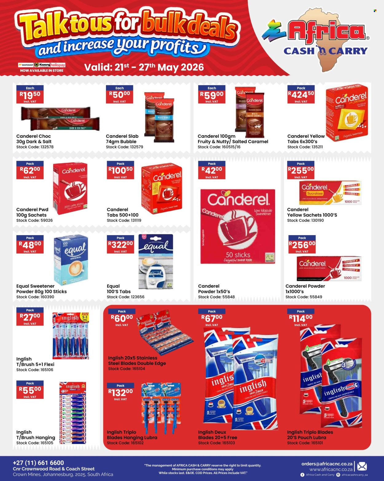 Africa Cash & Carry specials - 21/05/2026 - 27/05/2026. Page 52