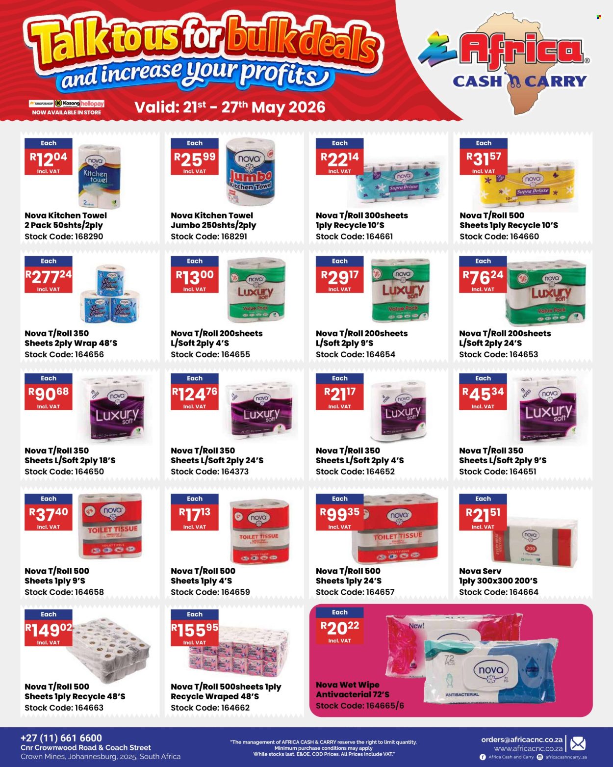 Africa Cash & Carry specials - 21/05/2026 - 27/05/2026. Page 55