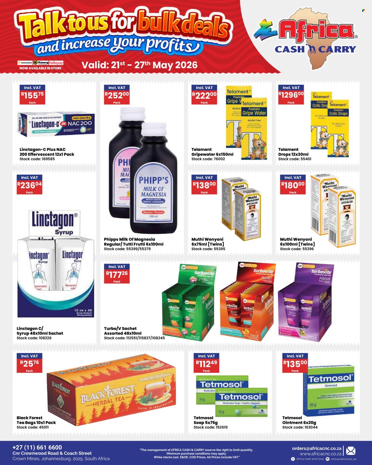 Africa Cash & Carry specials - 21/05/2026 - 27/05/2026. Page 58
