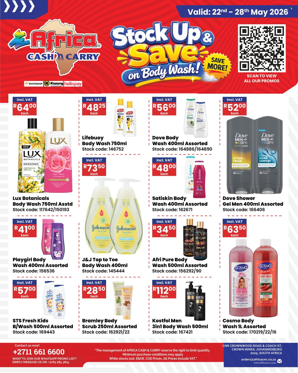 Africa Cash & Carry specials - 22/05/2026 - 28/05/2026. Page 1