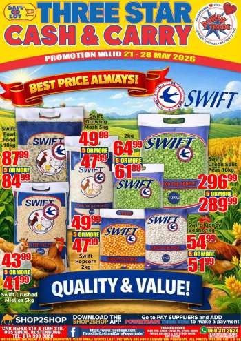 thumbnail - Three Star Cash and Carry catalogue